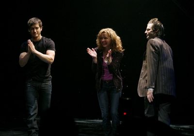 Mark-Paul Gosselaar, Julie White and Justin Kirk Photo
