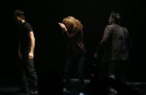 Mark-Paul Gosselaar, Julie White and Justin Kirk @ BroadwayWorld Mark-Paul Gosselaar, Julie White and Justin Kirk Photo