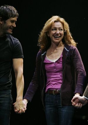 Mark-Paul Gosselaar and Julie White @ BroadwayWorld Mark-Paul Gosselaar and Julie White Photo