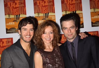 Mark-Paul Gosselaar, Julie White and Justin Kirk Photo