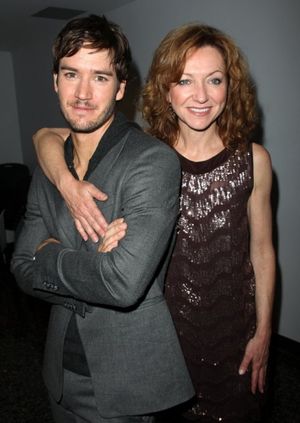 Mark-Paul Gosselaar and Julie White @ BroadwayWorld Mark-Paul Gosselaar and Julie White Photo