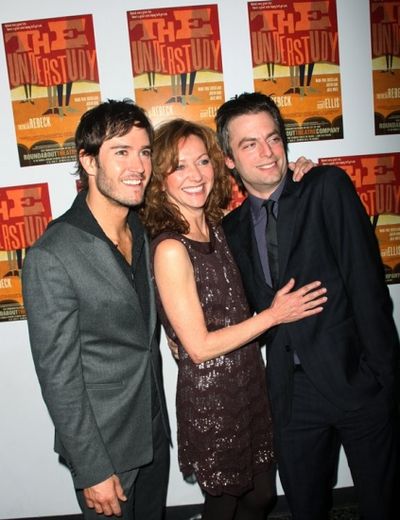 Mark-Paul Gosselaar, Julie White and Justin Kirk Photo