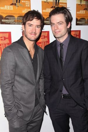 Mark-Paul Gosselaar and Justin Kirk @ BroadwayWorld Mark-Paul Gosselaar and Justin Kirk Photo