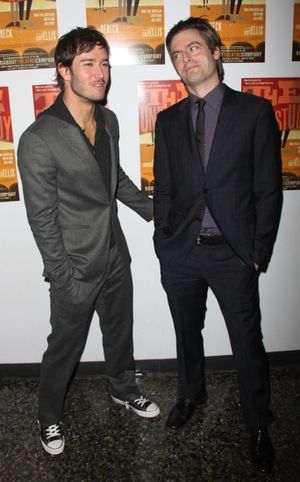 Mark-Paul Gosselaar and Justin Kirk @ BroadwayWorld Mark-Paul Gosselaar and Justin Kirk Photo