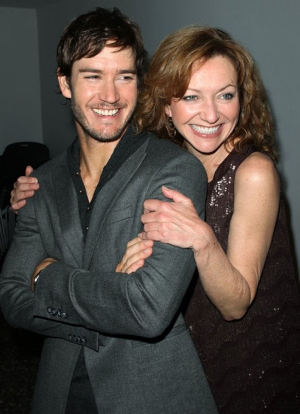 Mark-Paul Gosselaar and Julie White at 