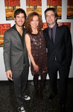 Mark-Paul Gosselaar, Julie White and Justin Kirk Photo