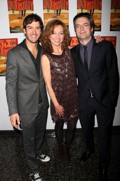 Mark-Paul Gosselaar, Julie White and Justin Kirk Photo