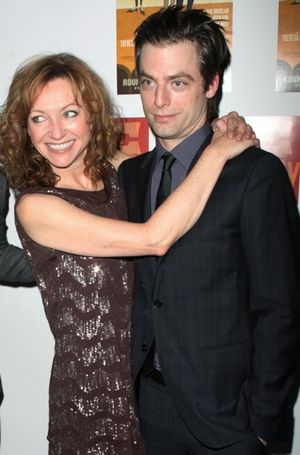 Mark-Paul Gosselaar and Julie White @ BroadwayWorld Mark-Paul Gosselaar and Julie White Photo