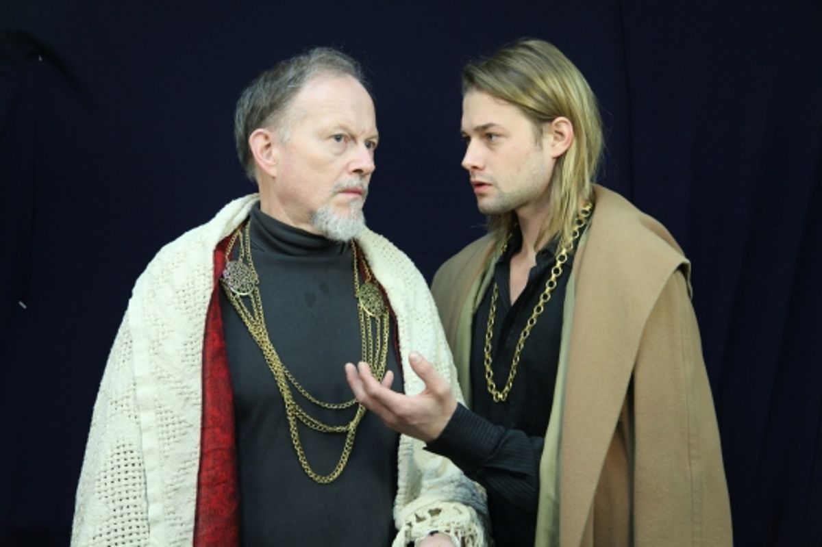 Peter Von Berg as Baron and Brandon Ruckdashel  at 