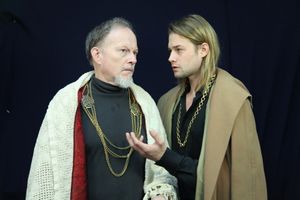 Peter Von Berg as Baron and Brandon Ruckdashel  Photo