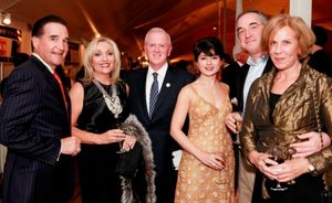 Mark and Angela Graham (Fairfield), John and Katia Friend (Westport), Zachary Moreowi Photo