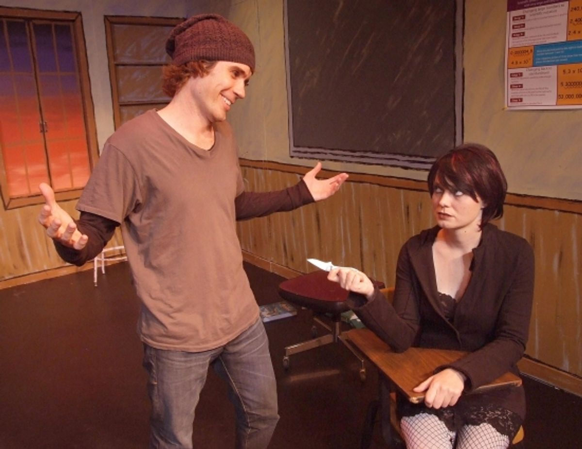 Michael Petted and Samatha Sloyan at 