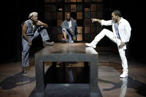 Marc Damon Johnson, Brian Tyree Henry, and Andre Holland @ BroadwayWorld Marc Damon Johnson, Brian Tyree Henry, and Andre Holland Photo
