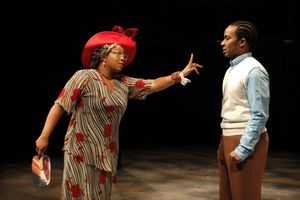 Kimberly Hebert Gregory and Andre Holland @ BroadwayWorld Kimberly Hebert Gregory and Andre Holland Photo