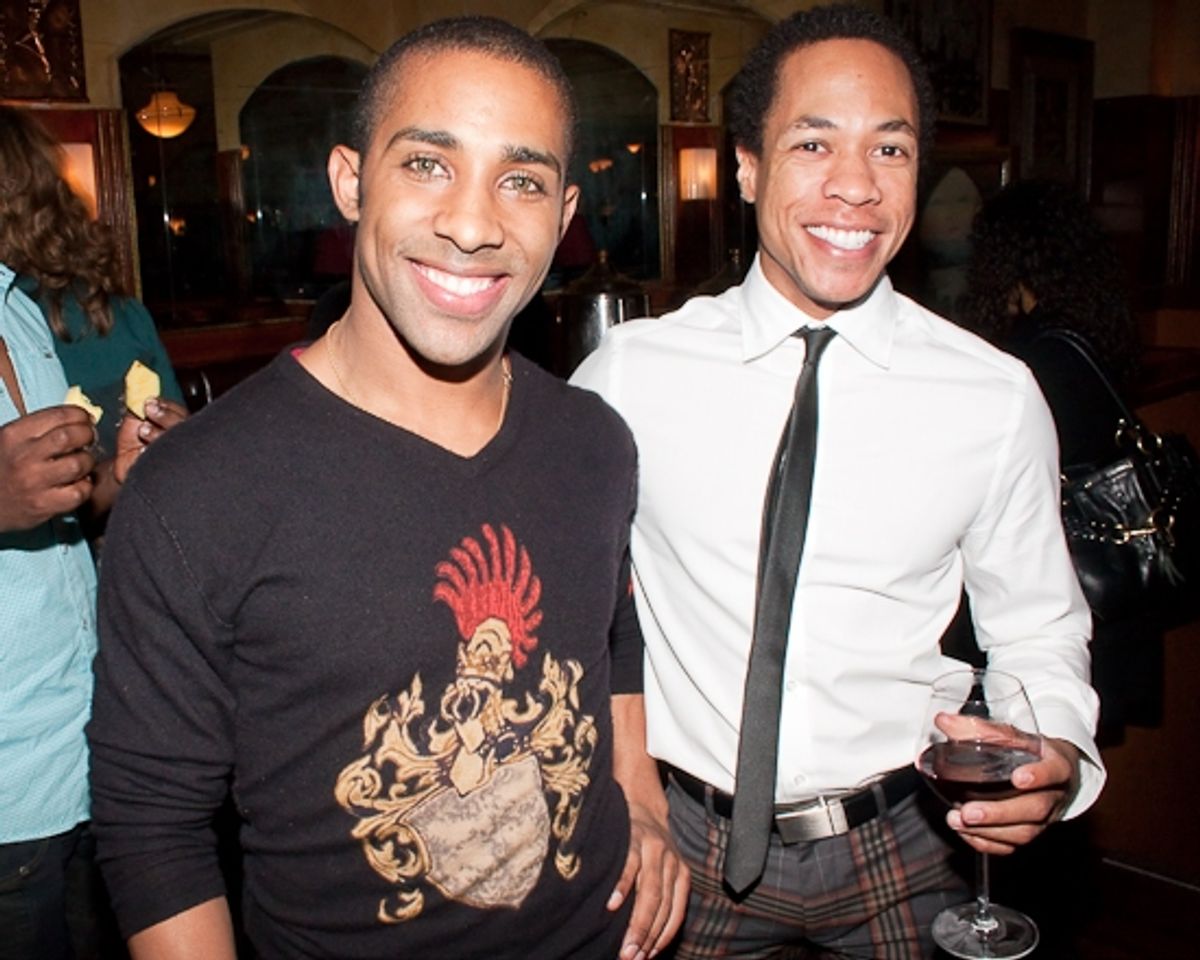 Tony James and Philip Turner at 