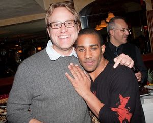 Production Stage Manager Ron Vodicka and Tony James Photo