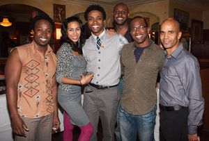 Bongi Duma, Michelle Brugal, L. Steven Taylor, Alvin Crawford, Dashaun Young and Garl Photo