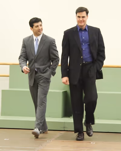 Tony Yazbeck and James Clow Photo