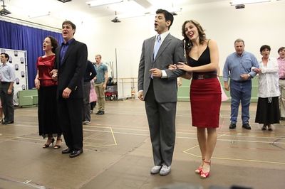 Melissa Errico, James Clow, Tony Yazbeck, and Judy Haynes Photo