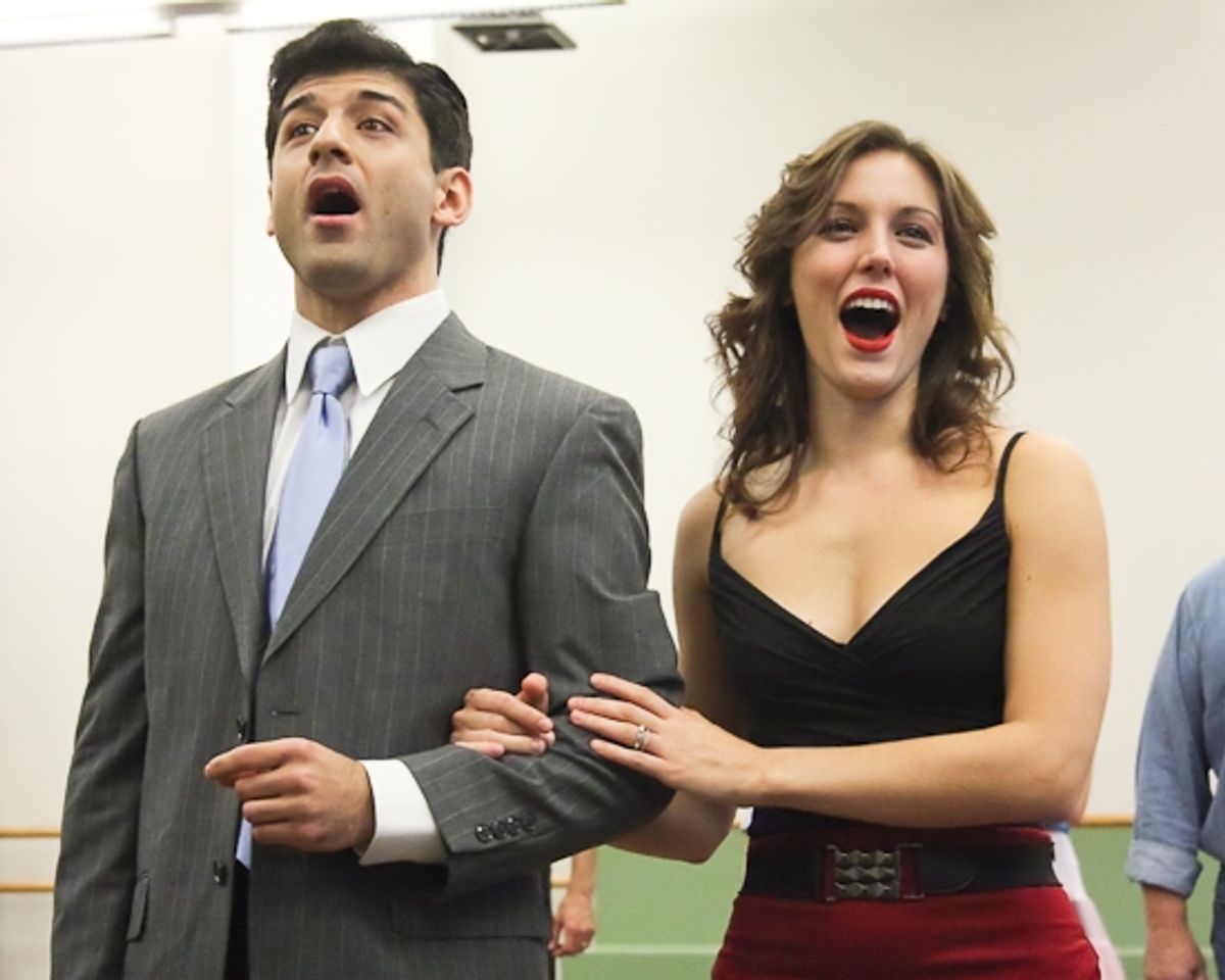 Tony Yazbeck and Judy Haynes at 