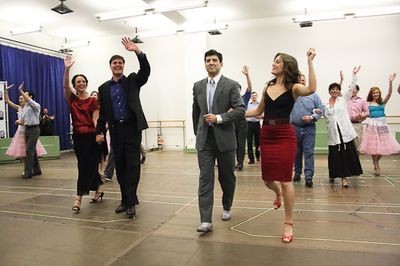 The Cast of Irving Berlin's White Christmas Photo
