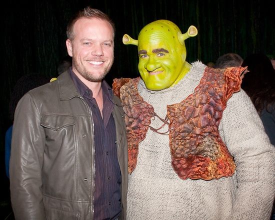 Photo Coverage: SHREK THE MUSICAL Celebrates One Year on Broadway and Bids Star Brian d'Arcy James Farewell — photo 16 of 18