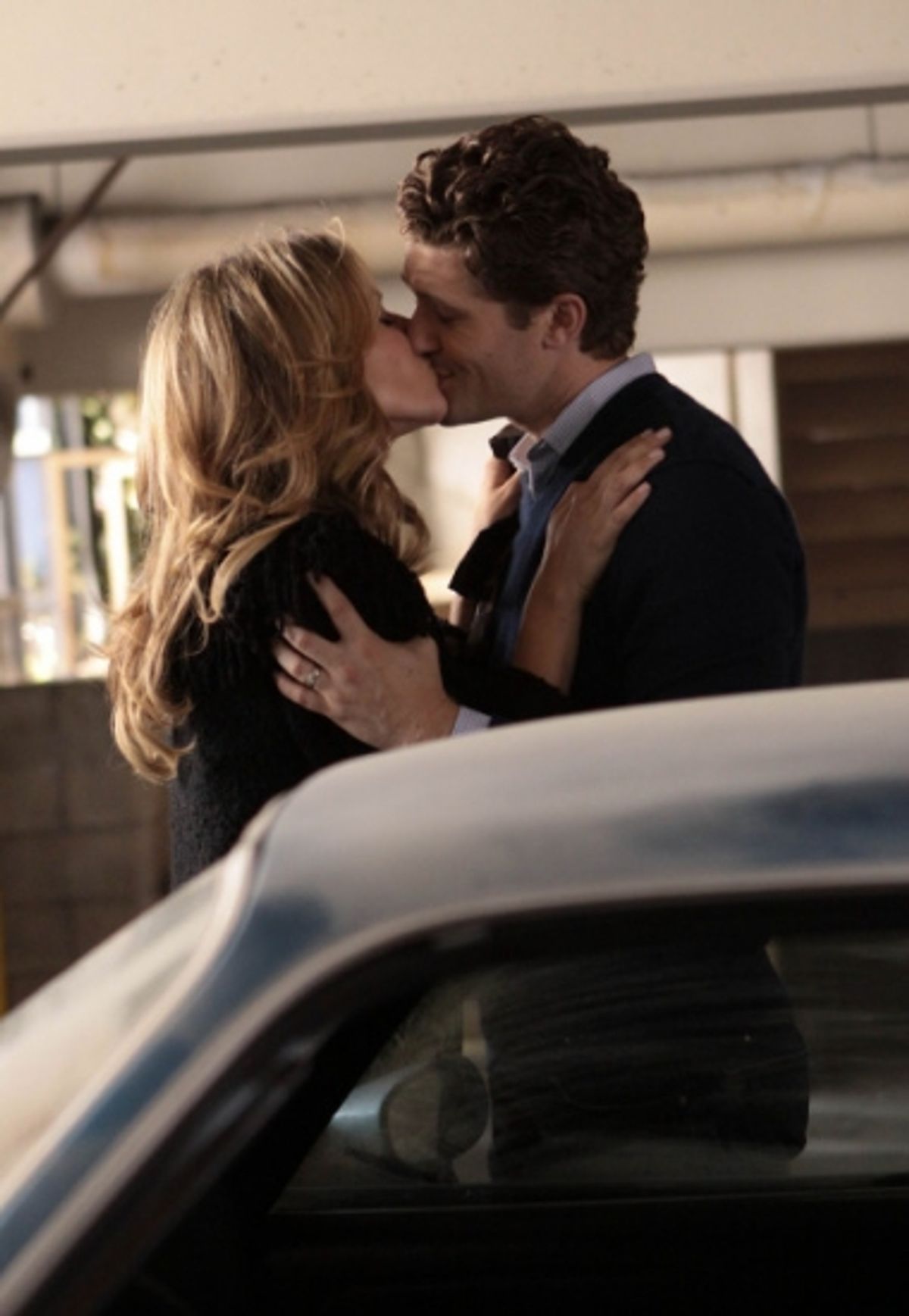 Jessalyn Gilsig and Matthew Morrison at 