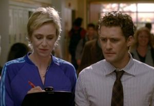 Jane Lynch and Matthew Morrison Photo