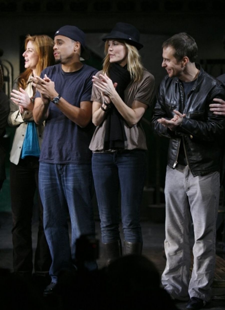 Photo Coverage: 'THE 24 HOUR PLAYS ON BROADWAY' - All-Star Curtain Call Image