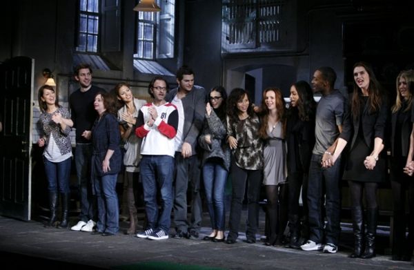 John Krasinski, Rachel Dratch, Eva Mendes, Fisher Stevens, Ashton Kutcher, Demi Moore Photo