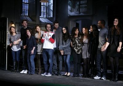 John Krasinski, Rachel Dratch, Eva Mendes, Fisher Stevens, Ashton Kutcher, Demi Moore Photo