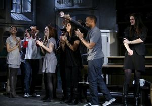 Eva Mendes, Fisher Stevens, Rosario Dawson, Amber Tamblyn, Anthony Mackie and Brooke  Photo