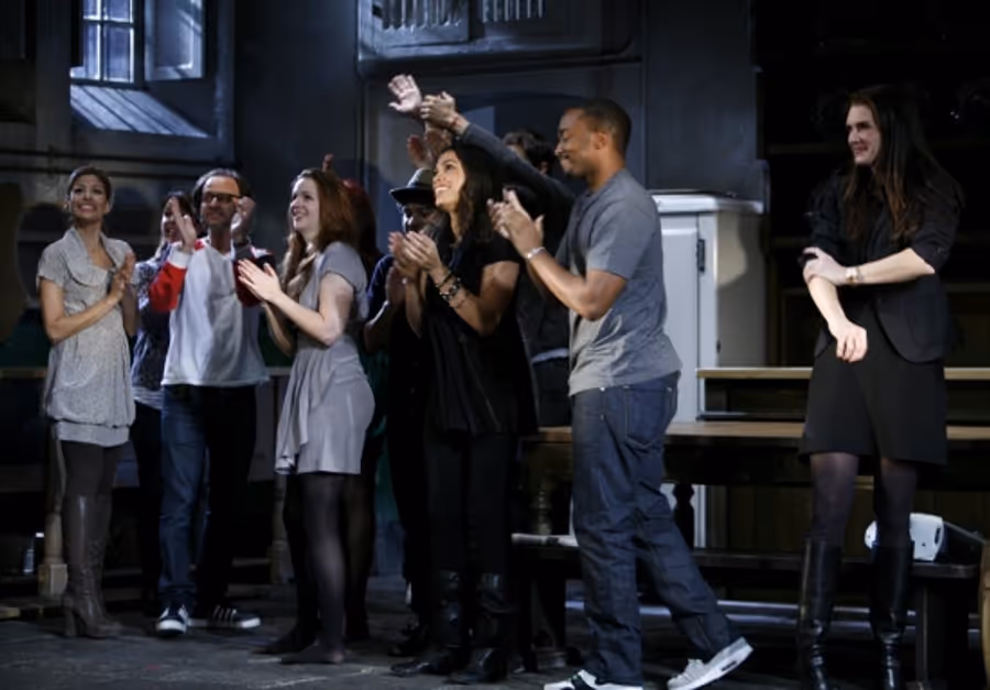 Photo Coverage: 'THE 24 HOUR PLAYS ON BROADWAY' - All-Star Curtain Call Image