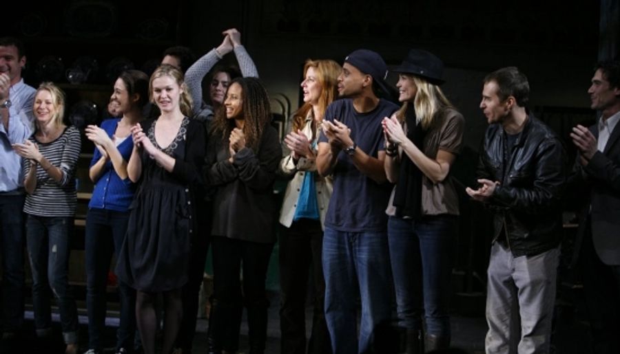 Photo Coverage: 'THE 24 HOUR PLAYS ON BROADWAY' - All-Star Curtain Call Image