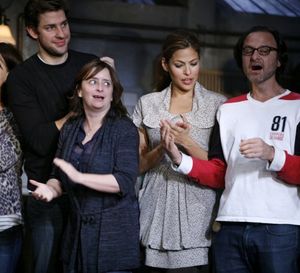 John Krasinski, Rachel Dratch, Eva Mendes and Fisher Stevens Photo