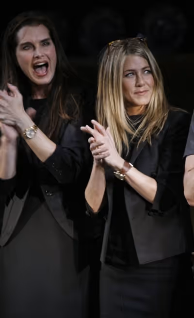 Brooke Shields and Jennifer Aniston Photo