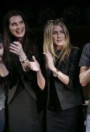 Brooke Shields and Jennifer Aniston @ BroadwayWorld Brooke Shields and Jennifer Aniston Photo