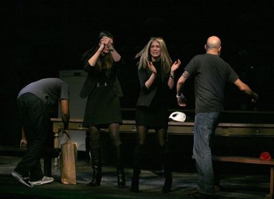 Anthony Mackie, Brooke Shields, Jennifer Aniston and David Cross Photo
