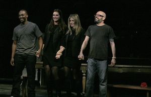 Anthony Mackie, Brooke Shields, Jennifer Aniston and David Cross Photo