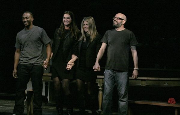 Anthony Mackie, Brooke Shields, Jennifer Aniston and David Cross Photo