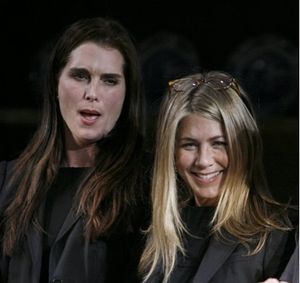 Brooke Shields and Jennifer Aniston @ BroadwayWorld Brooke Shields and Jennifer Aniston Photo