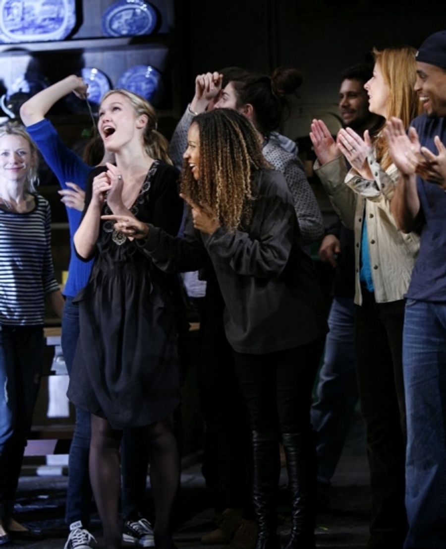 Photo Coverage: 'THE 24 HOUR PLAYS ON BROADWAY' - All-Star Curtain Call Image