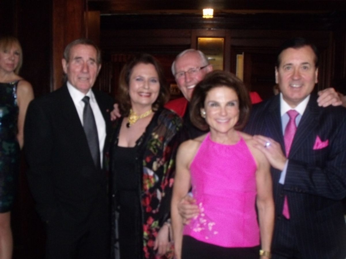Jim Dale, Randie Levine-Miller, Len Cariou, Tovah Feldshuh and Lee Roy Reams at 