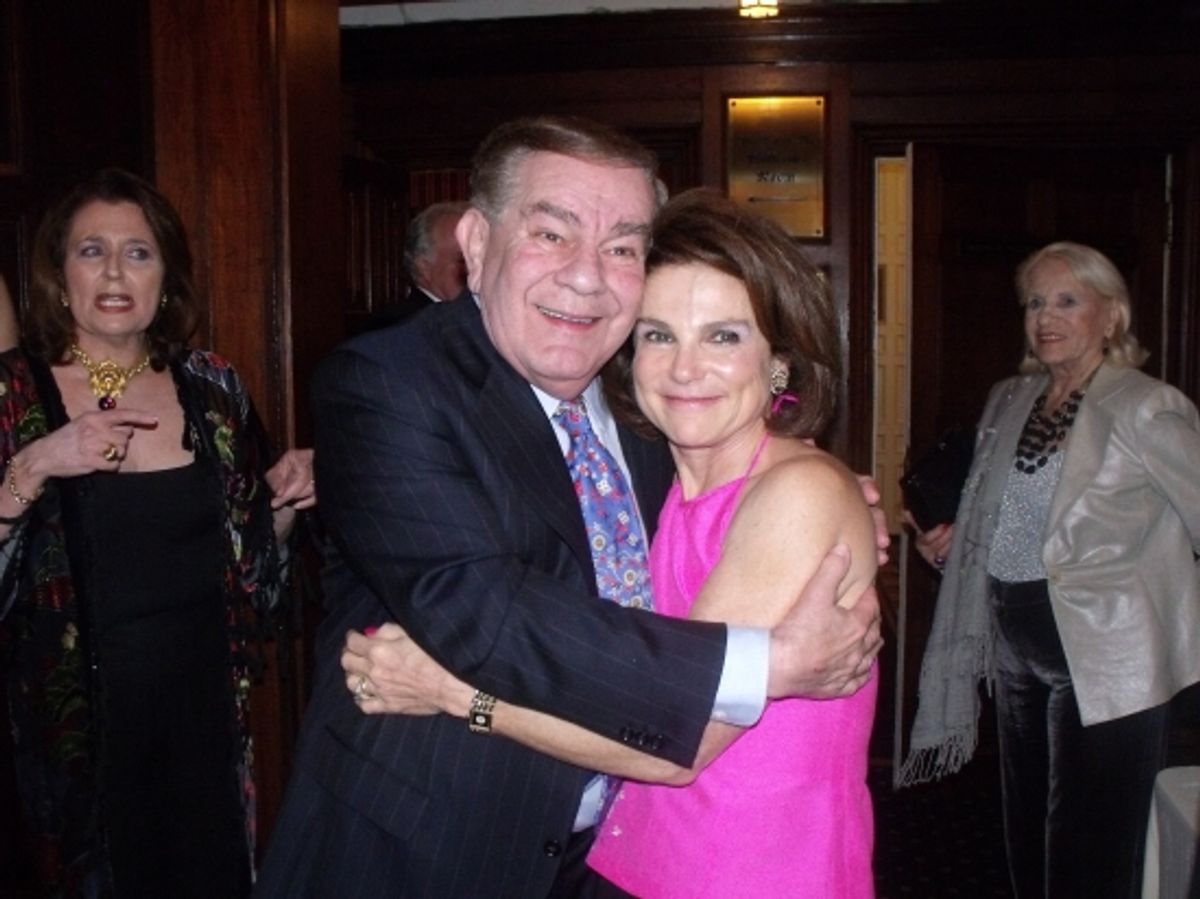 Master-of-Ceremonies: Dean Freddie Roman and Tovah Feldshuh
 at 