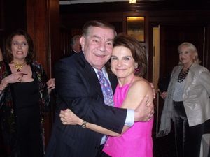 Master-of-Ceremonies: Dean Freddie Roman and Tovah Feldshuh
 Photo