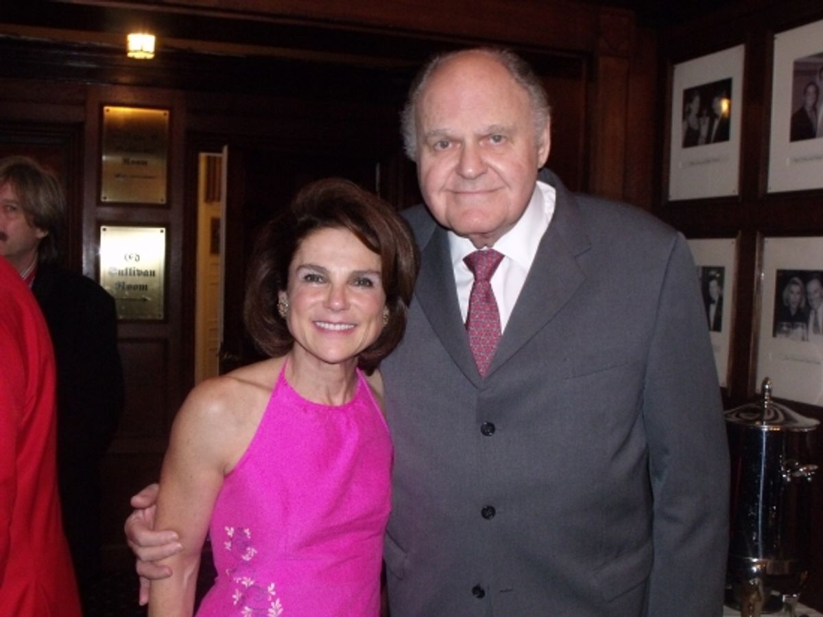 Tovah Feldshuh and George S. Irving at 