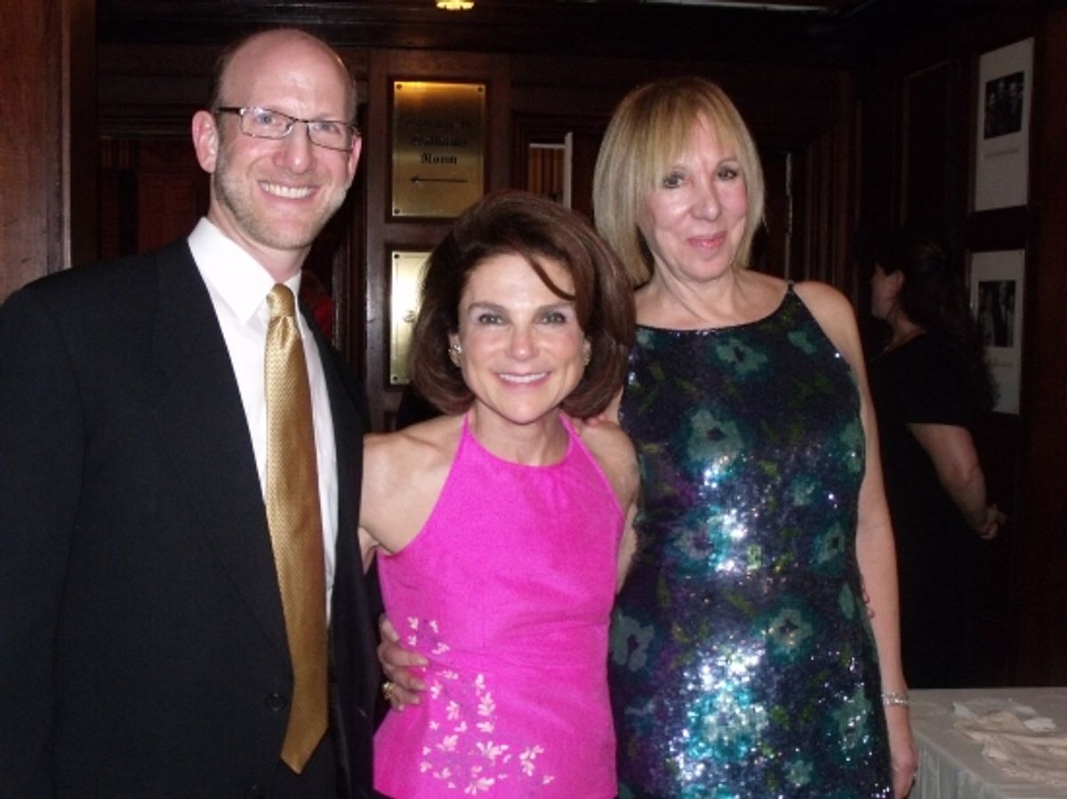 Douglas J. Cohen, Tovah Feldshuh and Dr. Judy Browne at 