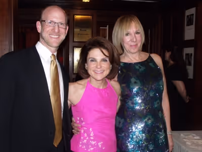 Douglas J. Cohen, Tovah Feldshuh and Dr. Judy Browne Photo
