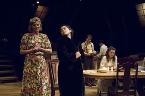 Sandra Powers,  Elizabeth Oldak and cast Photo