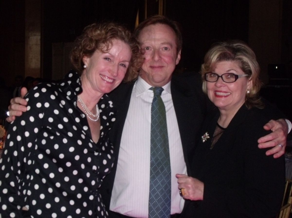 Lisa Banes, Edward Hibbert and Debra Monk at 